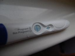 positive pregnancy test